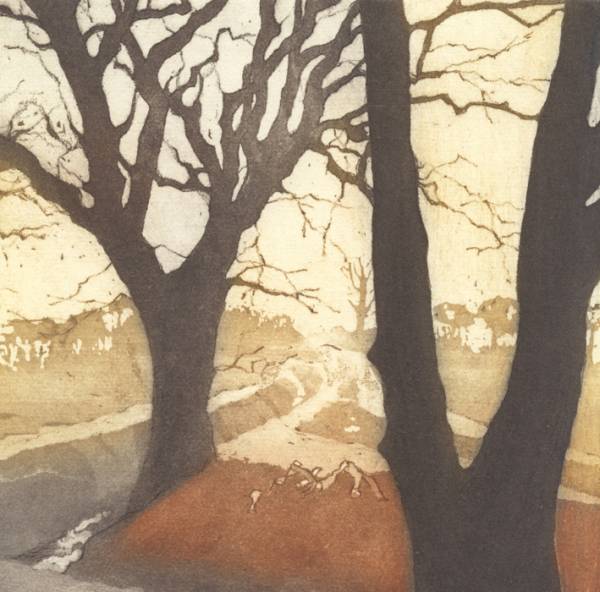 - a , Print by Chrissy Norman, measuring 18 x 18 cm (H x W) framed at 38 x 38 cm £165